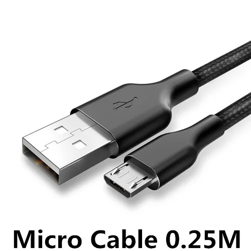 Быстрая зарядка 3,0 USB зарядное устройство EU/US штепсельная Вилка для путешествий 5V 3.5A быстрое зарядное устройство адаптер для iphone Xiaomi huawei планшеты зарядное устройство для телефона - Тип штекера: For Micro Cable 25CM