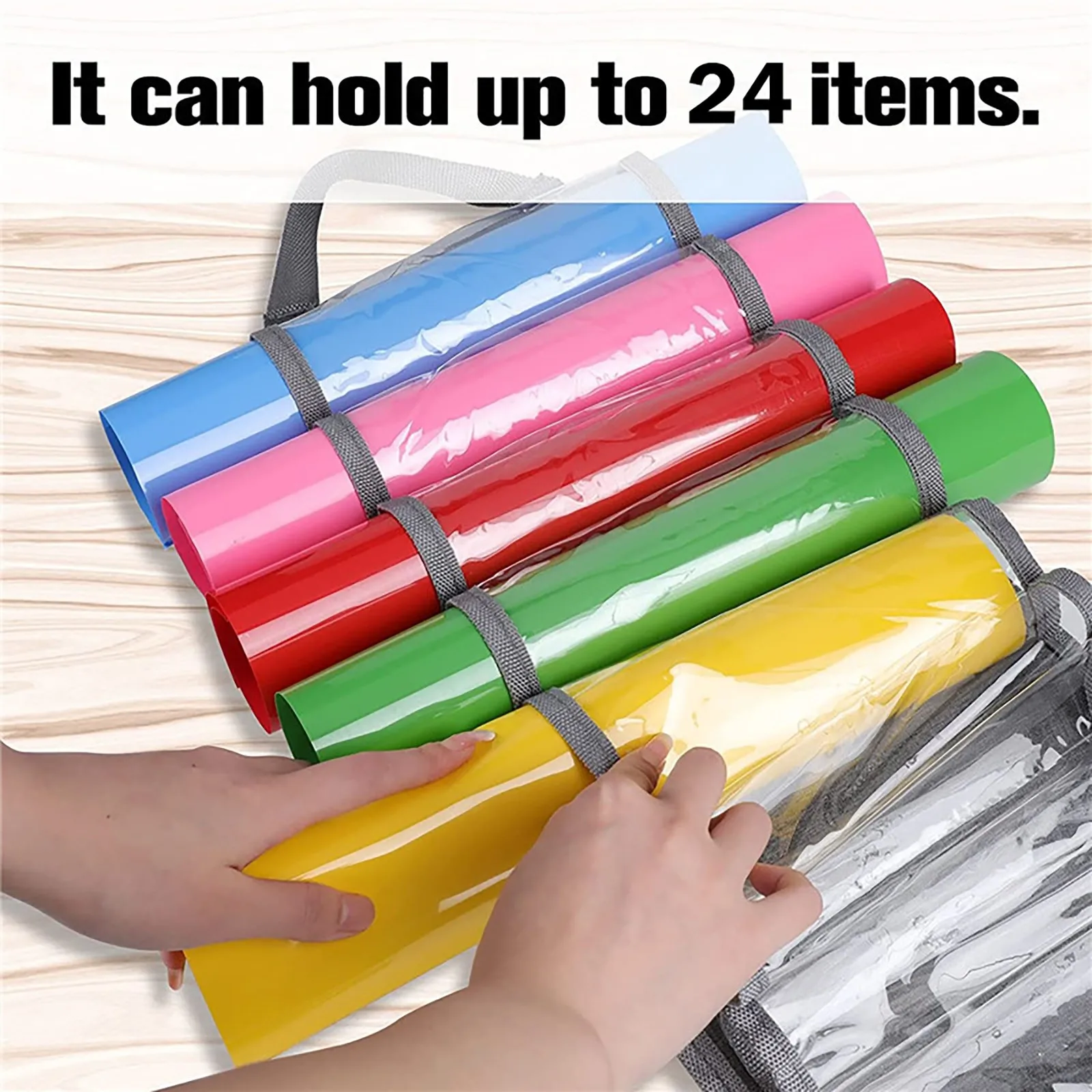 Виниловая прозрачная оберточная пленка для самостоятельной сборки 24