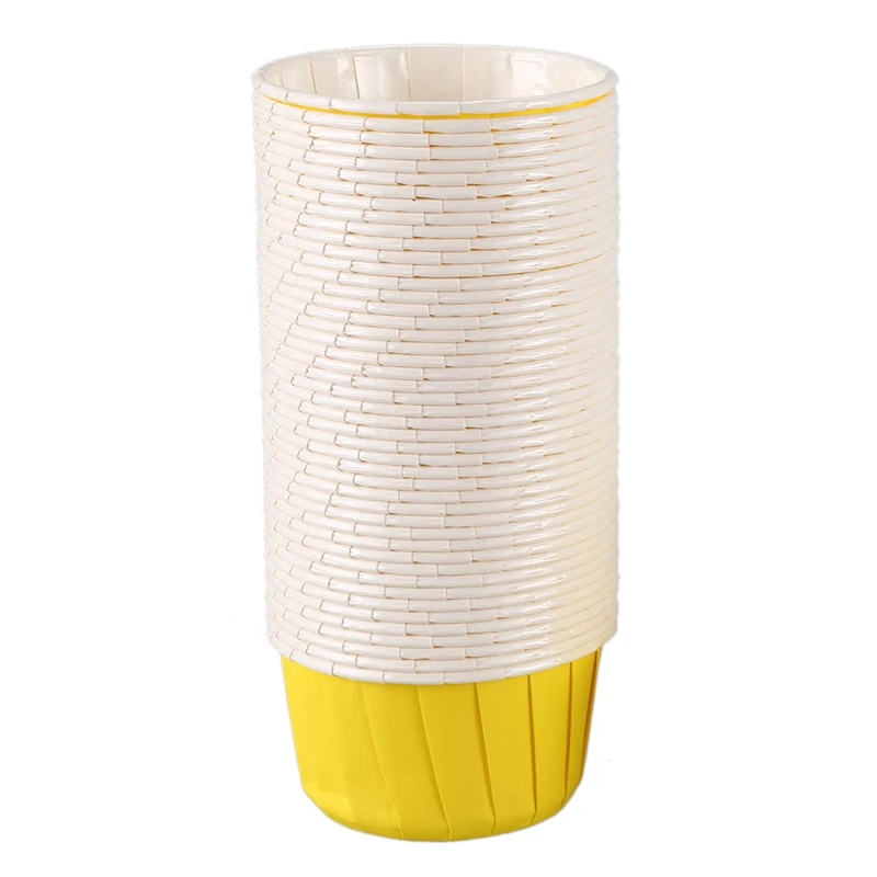 Бумажный стакан для выпечки 50 шт. подкладки кейков и 1 Коробка мыла простой дизайн