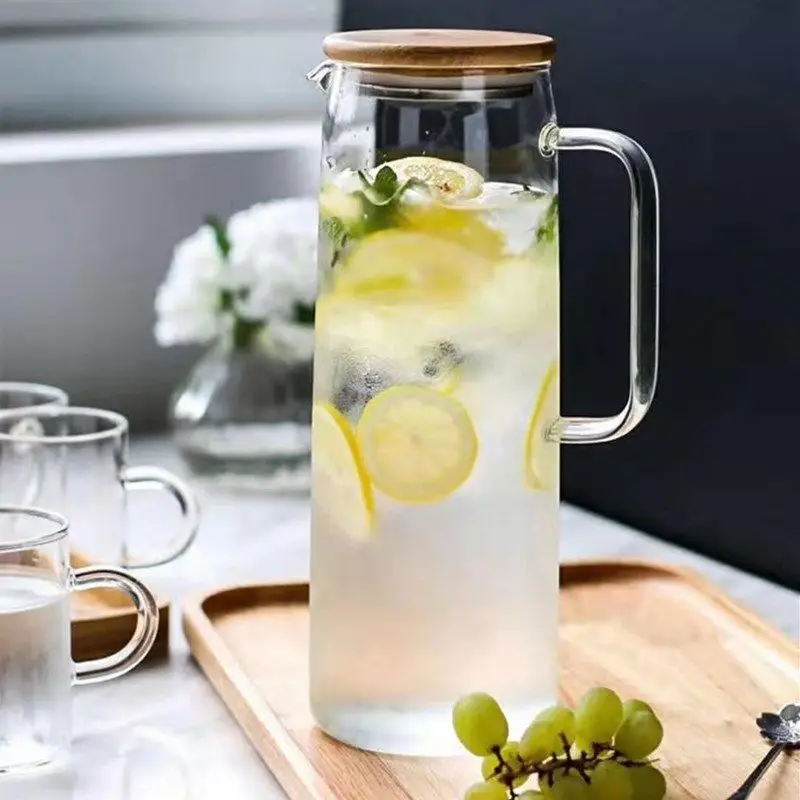 

Explosion-proof Heat-resistant High-temperature Glass Cold Kettle Household Thickened Large-capacity Dry Boiled Water Big Teapot