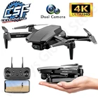 2022 НОВЫЙ E99 PRO2 Дроны 4K HD Двойная камера с WiFi FPV Профессиональный вертолет RC Мини-самолет Складной Квадрокоптер игрушки для мальчиков
