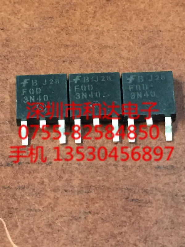 

5 шт. FQD3N40 TO-252