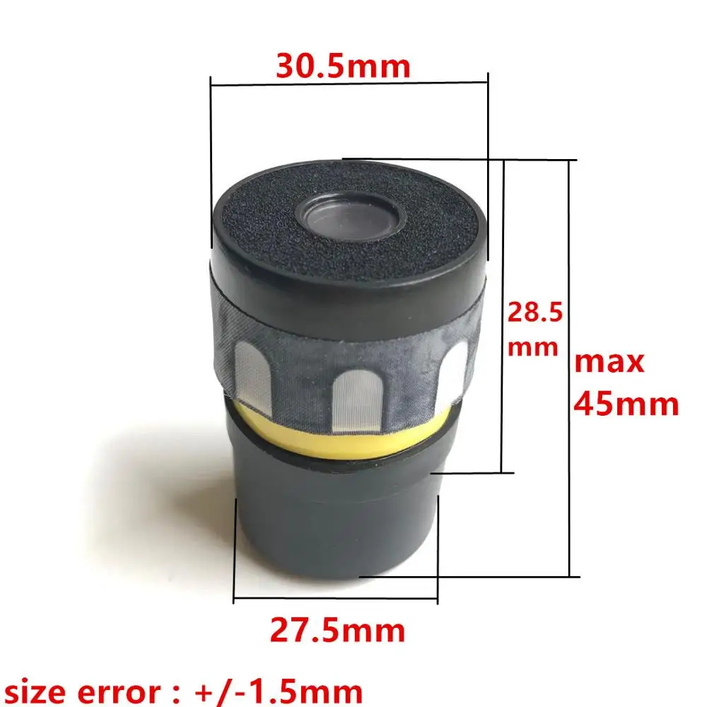 4 шт. сменный картридж микрофон подходит для Shure BETA58 Wireless 58A 58 Mic | Электроника