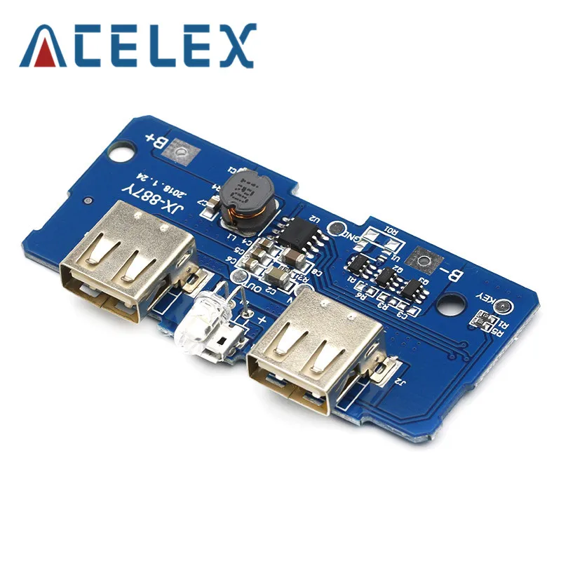 5 В 2 А модуль зарядного устройства для внешнего аккумулятора печатная плата