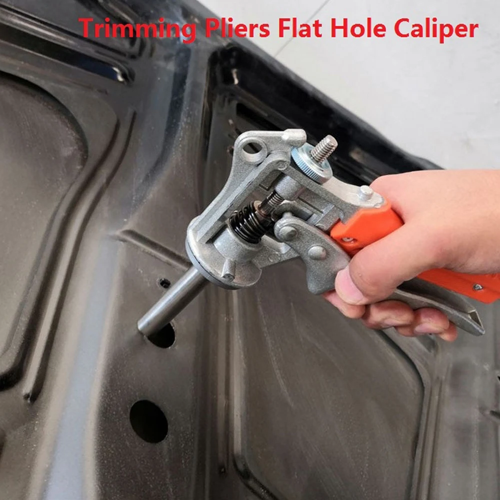 

Car Board Edge Repair Clamping Pliers Trimming Flat Hole Caliper Auto Depression Fender Pressing Edge Repair Removal Tool