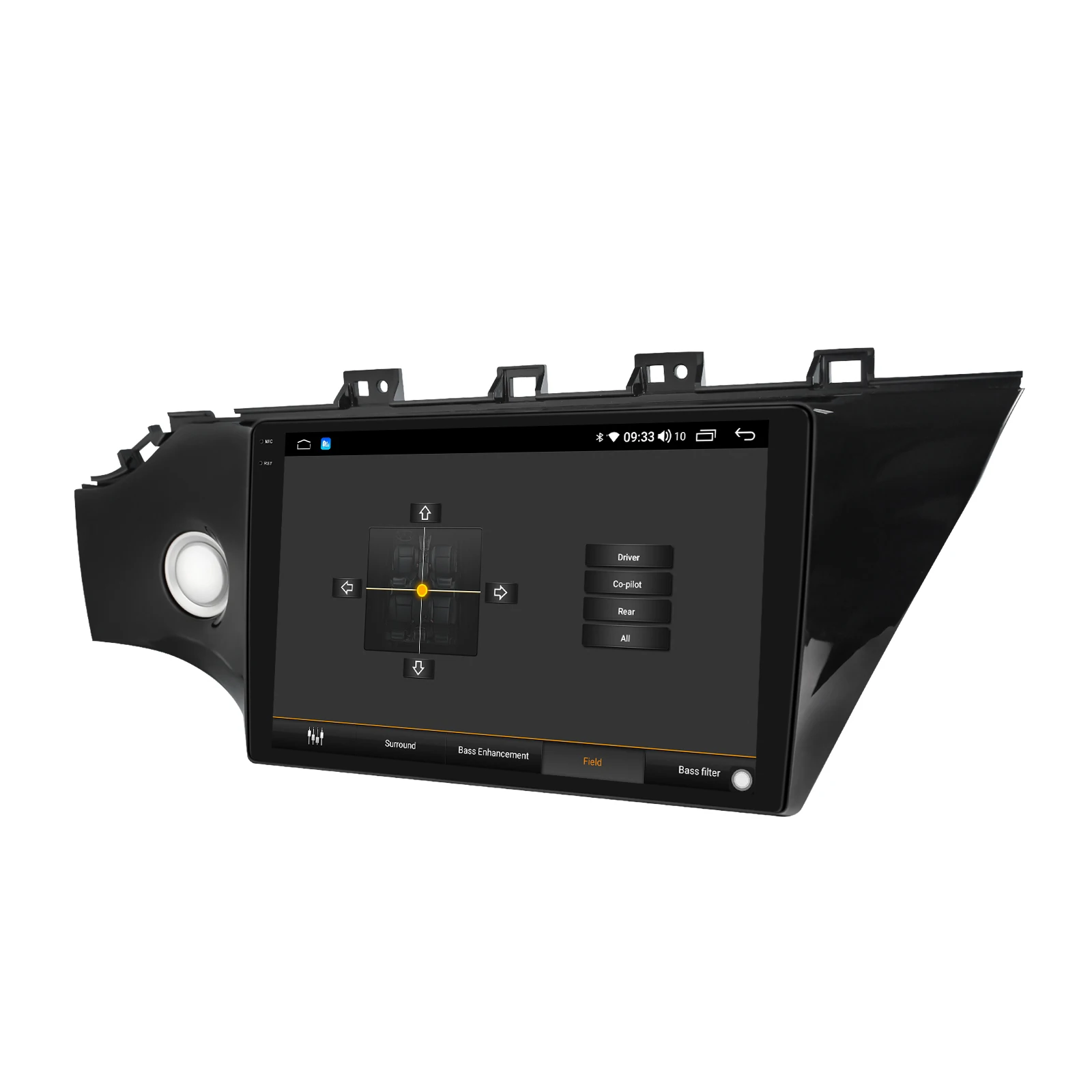 저렴한 1 Din 10.1 인치 터치스크린 안드로이드 10 블루투스 스테레오 차량용 라디오 헤드 유닛 멀티미디어 무선 카플레이 4G, 기아 K2 리오 2017 +