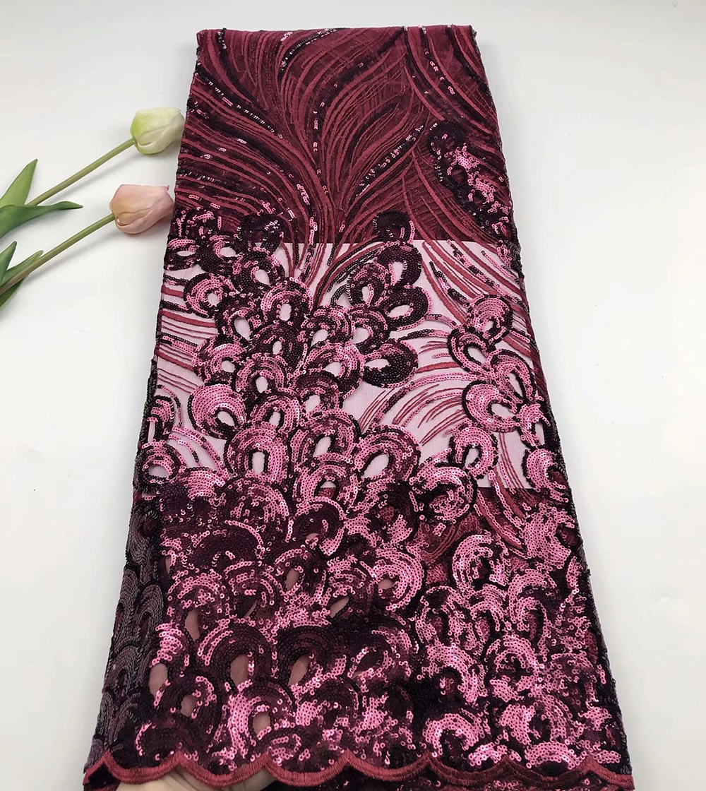 Новое поступление африканская французская чистая кружевная ткань вышивка
