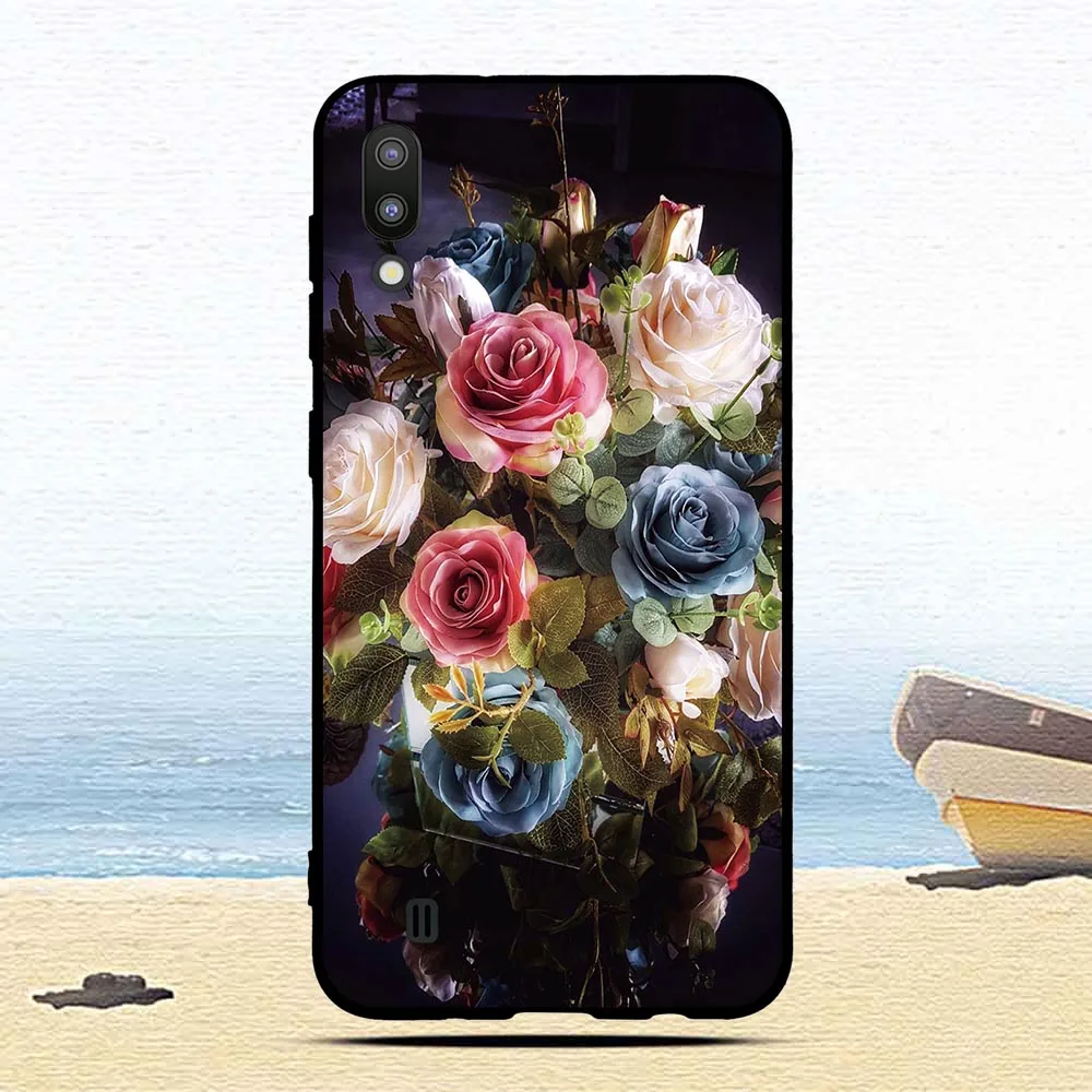 Мягкий чехол из ТПУ для Samsung Galaxy M10 M 10 милые животные с рисунком задняя крышка