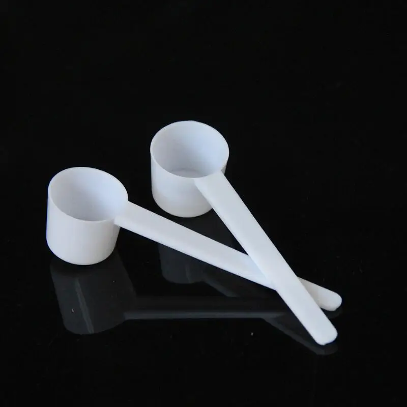 Мода Профессиональный Белый Пластик 5 г 5G совка ложки для еда молоко стиральный