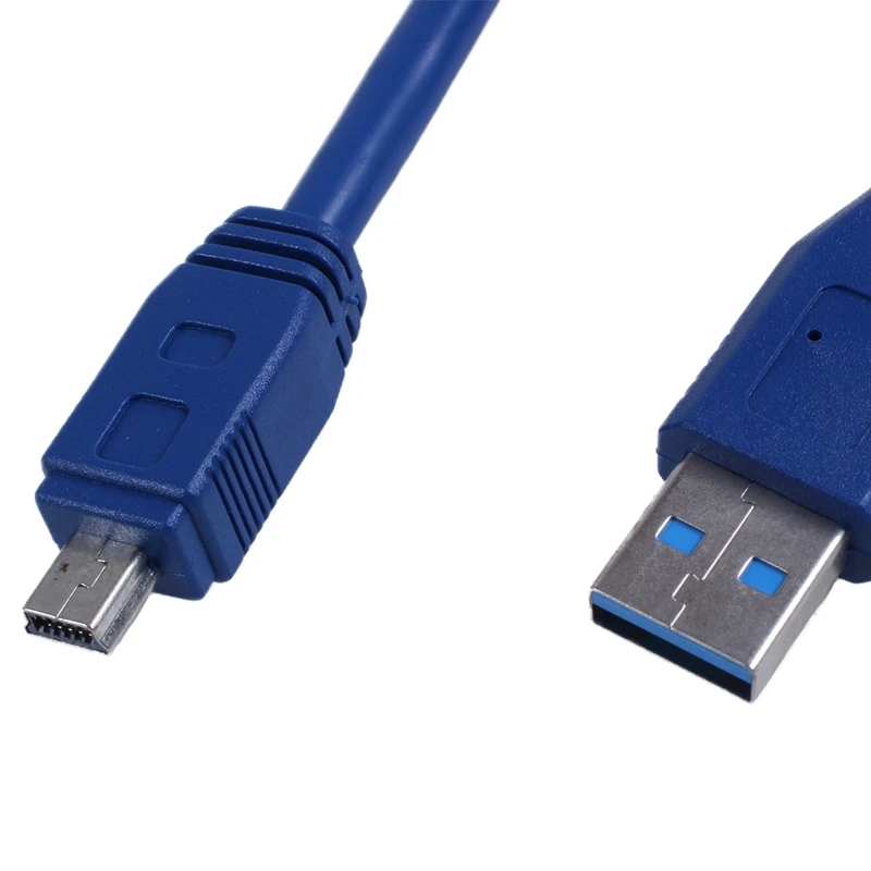 12 синий USB 3 0 Osmini 10 Pin Мужской метр/метр удлинитель соединитель кабеля |