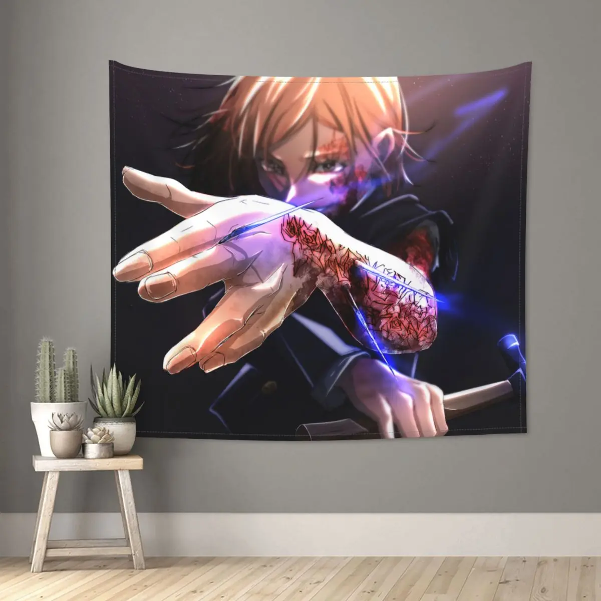 Гобелен кугисаки нобара юютсу Kaisen полиэстер настенная подвеска Аниме Манга