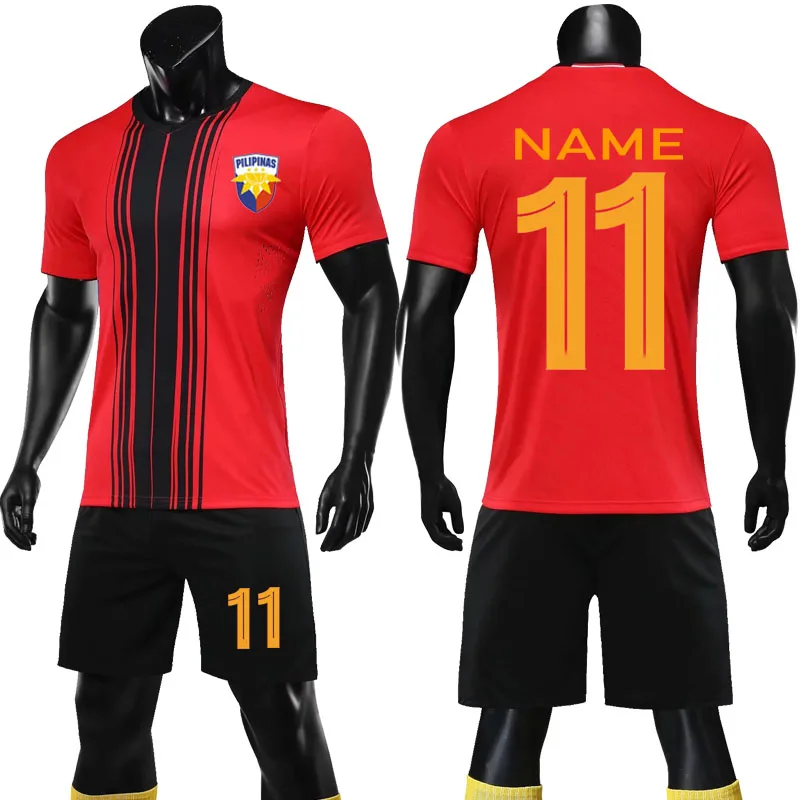 Новый сезон 2019 футбольные Джерси для взрослых и детей футбольный комплект