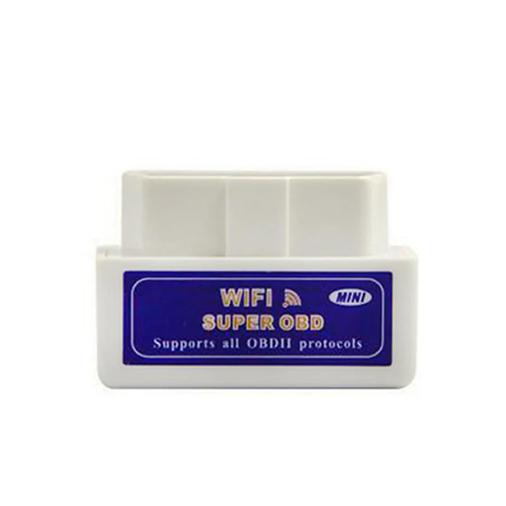 Супер Мини ELM327 OBDII OBD2 V1.5 WiFi Автомобильный диагностический беспроводной сканер