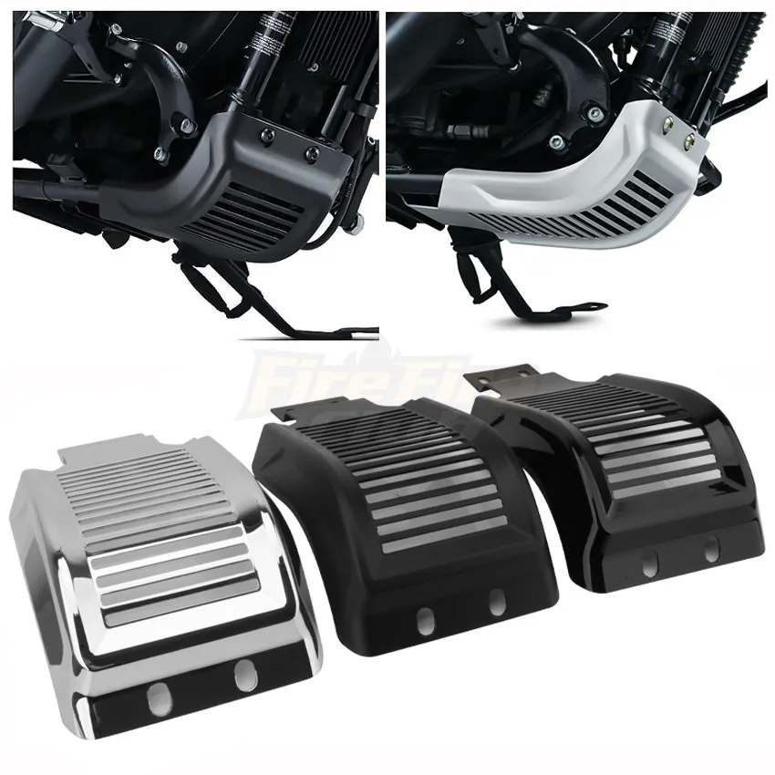 

Motorcycle Chin Fairing Spoiler Cover Engine Skid Plate Chassis Guard Protector For Harley Sportster XL883 XL1200 48 2004-Up