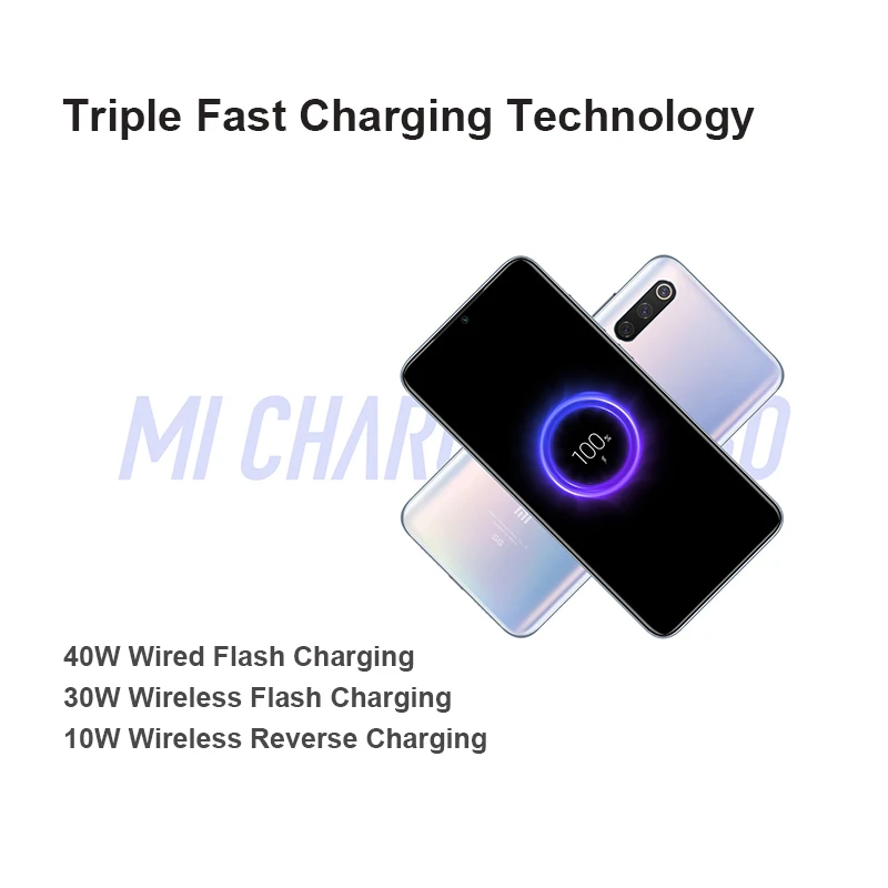 Оригинал Xiaomi Mi 9 pro Mi9 Pro (5G) 12 ГБ 512 Гб Смартфон Snapdragon 855 Plus 4000 мАч аккумулятор 48 МП