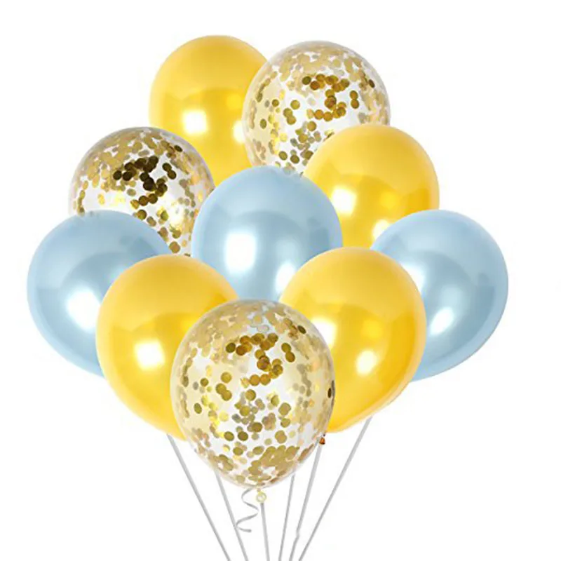 10 шт. латексные разноцветные надувные шары 12 дюймов | Дом и сад