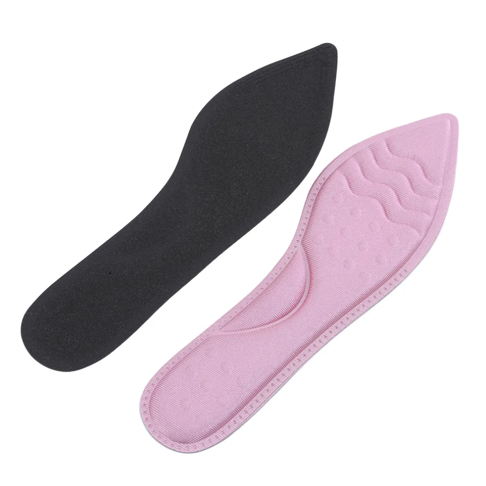 

4D Sponge Soft Insole Arch Support for Ladies High Heels Shoes Pad Flat Foot Care Massage Comfort Insoles Cushion Inserts