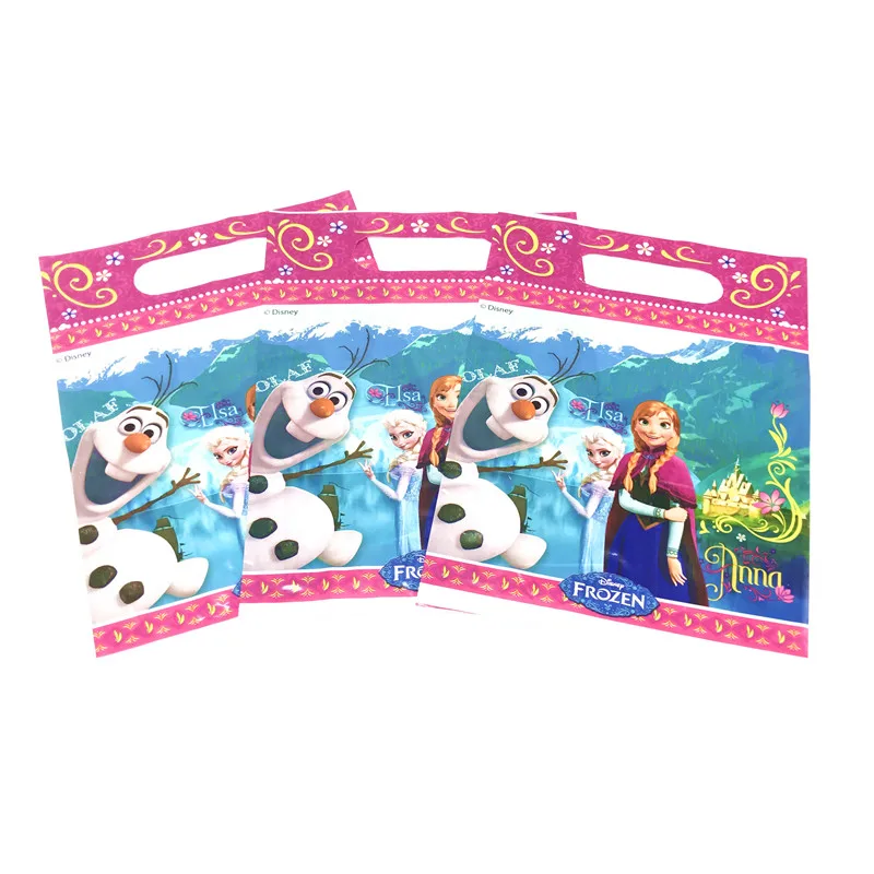 

64/40 pcs/lot Frozen Princess Snow Queen Theme Happy Birthday Party Decor Kids Girl Party Supplies Decoration Tableware Set