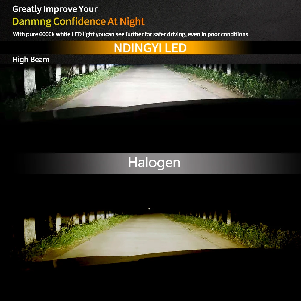 

S2 2 Sides 3 Sides Car Lights H7 16000LM H11 LED Lamp Car Headlight Bulb H4 H1 H3 H8 H9 9005 9006 HB3 HB4 9012 LED Bulbs 12V 24V