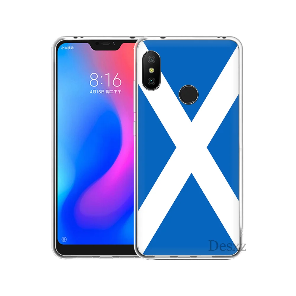 Чехол с флагом Великобритании США Эфиопией Боснией пробудем для Xiaomi Redmi mi 8 SE Note 5 5A