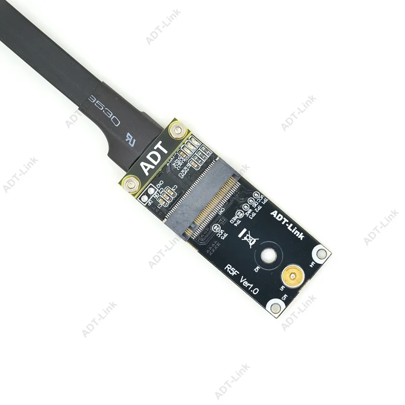 M.2 WiFi (ключ A.E.) к PCIe x1 Удлинительный адаптер удлинитель 8G/bps (макс.) M2 PCI e
