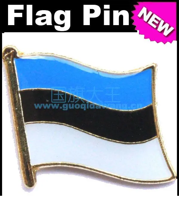 

Lapel Pins Estonia Flag Pins All Over The World Badge Emblem Country State Pins