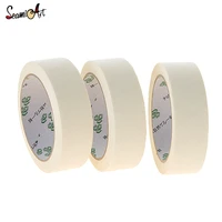 121824mm 20m long masking tape beige color car spraying single side adhesive tape for car house oil painting sketch wholesale