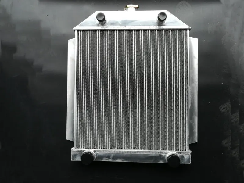 Заводская цена алюминиевый радиатор + вентилятор 1949-1953 для FORD CAR FLATHEAD V8 ENGINE M/T 1949 1950