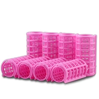 8pcsset hair rollers snap on hair roller large plastic hair rollers hair curlers for shortlong hair hairdressing styling tool