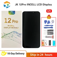 jk incell display for iphone 12 12pro lcd x xr xs max 11 touch screen digitizer assembly no dead pixel replacement parts