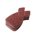 25 шт Шлифовальных Листов мыши для черных и Decker деталей пальмовый шлифовальный станок 40-240 зернистости для краски и лака, пластика, дерева, штукатурки