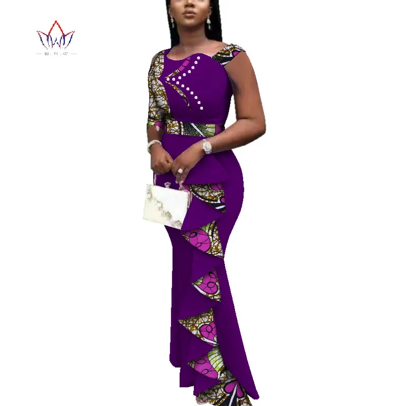 Летние африканские платья для женщин 2020 Дашики женское длинное платье до