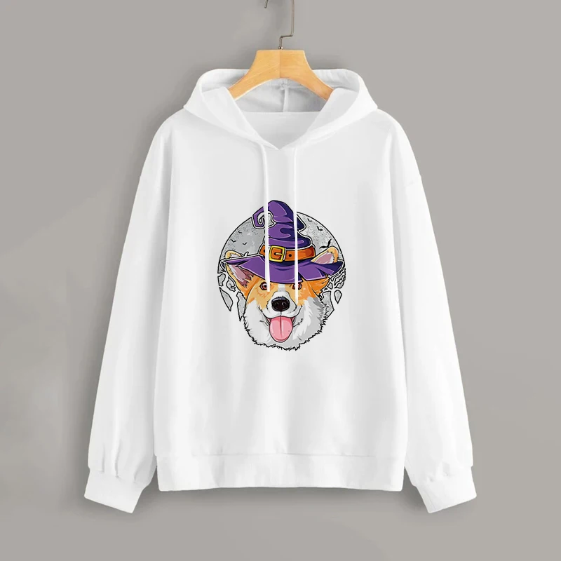 Женская толстовка с капюшоном и принтом в стиле Харадзюку | одежда