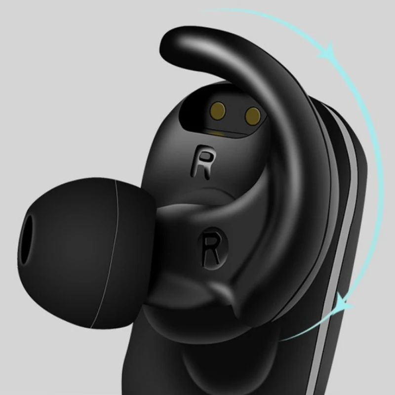 Активное шумоподавление настоящая Беспроводная Спортивная Bluetooth-гарнитура M10