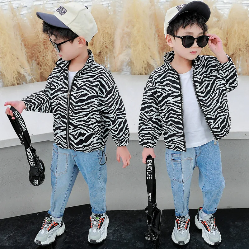 

Cool Spring Autumn Coat Outerwear Top Children Clothes Kids Costume Teenage Formal Home Outdoor Boy Clothing High Quality