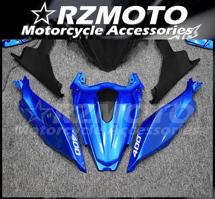 

New ABS Motorcycle Complete Fairings kit Fit for Kawasaki Ninja400 400 EX400 Ninja 19 20 2019 2020 Bodywork set blue glossy