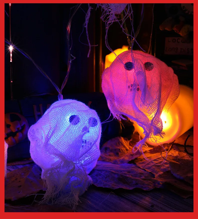 Декоративная гирсветильник в виде черепа для Хэллоуина 2 5 м | Освещение