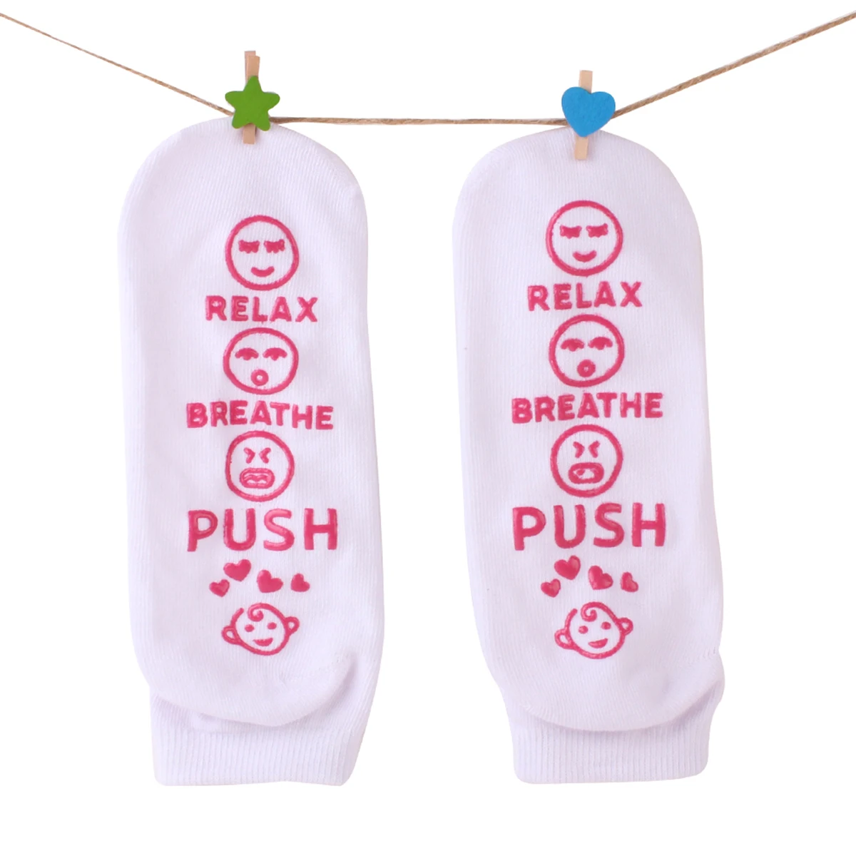 Носки женские нескользящие дышащие с эффектом пуш-апа подарок для будущей матери