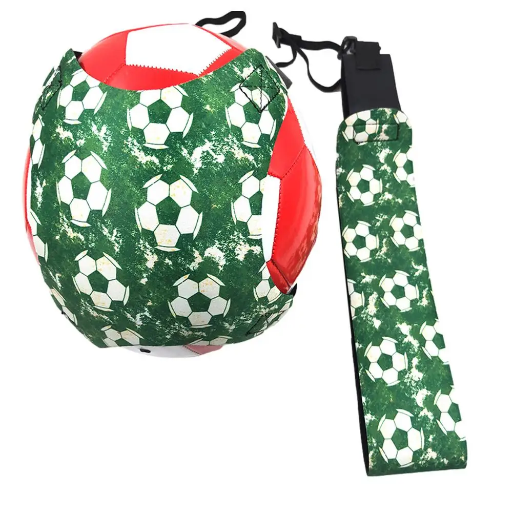 

Solo Practice Football Kick Trainer Soccer Ball Training Equipment Soccer Trainer Adjustable Elastic Belt Sports Assistance