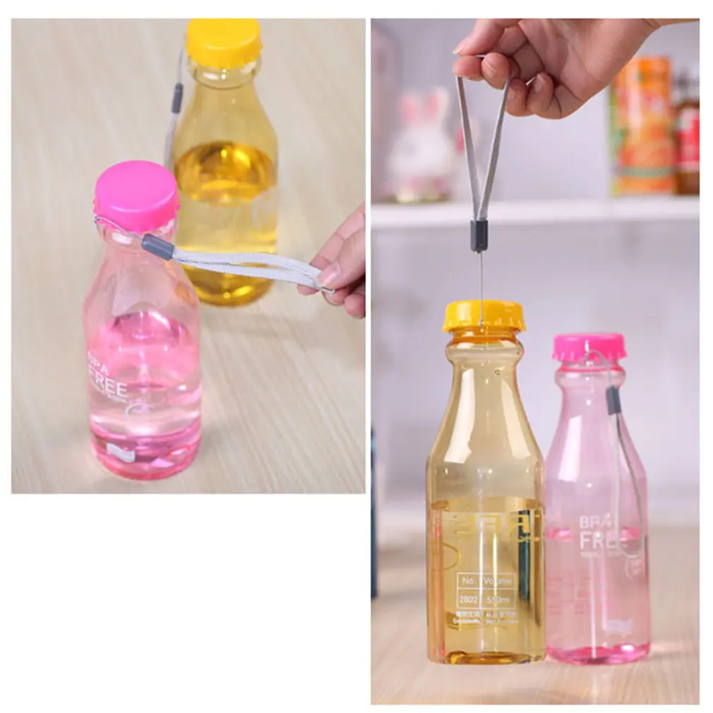 Настраиваемый прозрачный лимонный сок бутылка для воды спорта Велоспорт