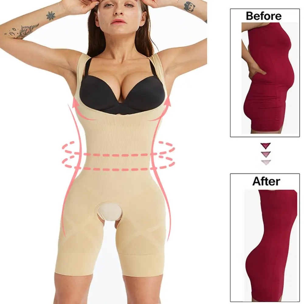 

Women Corrective Underwear Slimming Underwear Modeling Strap Tummy Shaper Waist Trainer Seamless Shapewear Firm Full Body Shaper