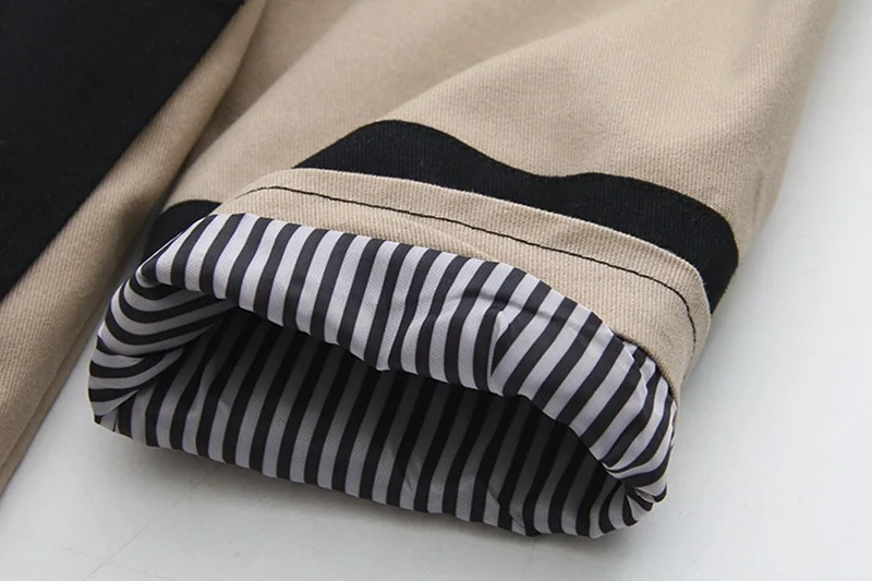 

Plus size women long trench coat 2020 autumn patchwork casual tops clothing windbreaker loose coats sobretudo feminino 4XL