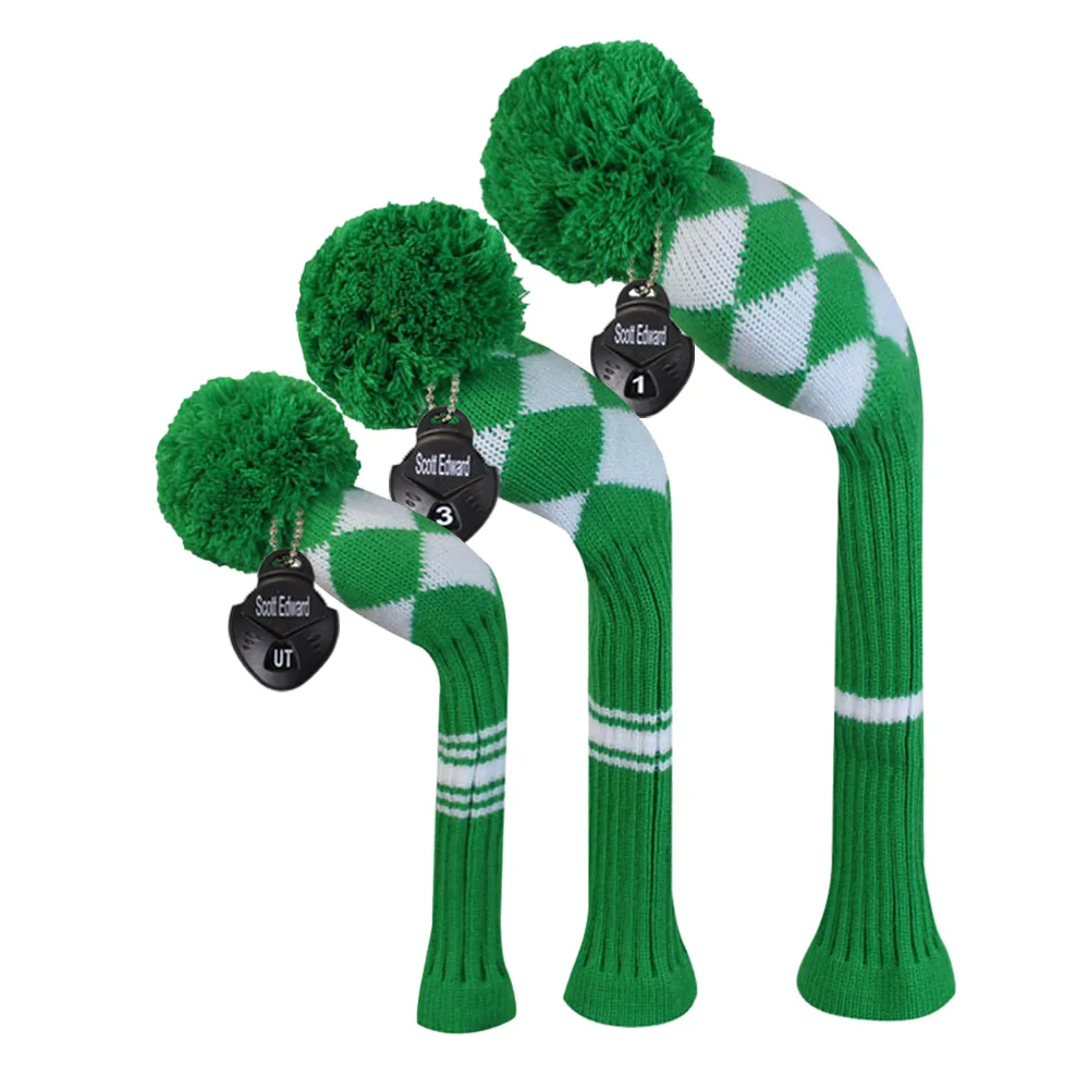 Набор головных уборов для гольфа pf 3 шт. с двухслойным эластичным плотно