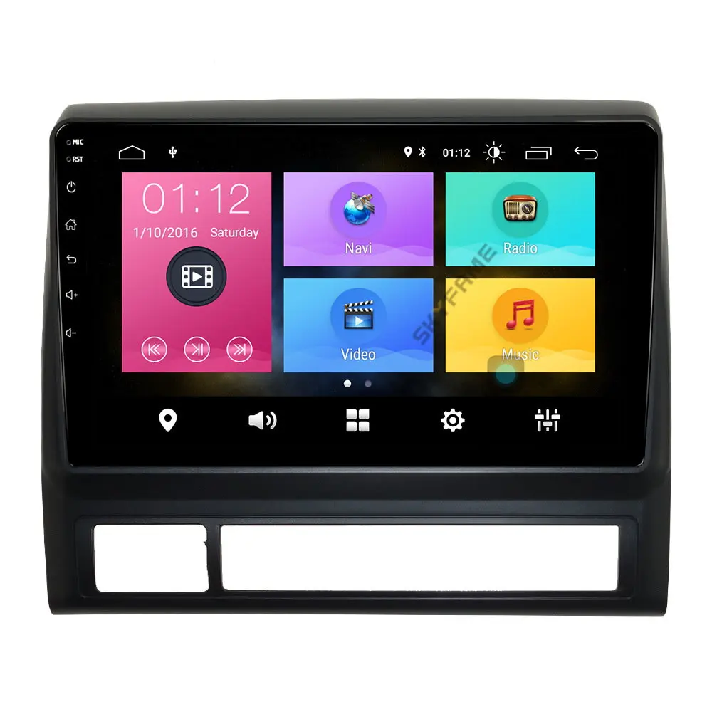 Для TOYOTA Tacoma/HILUX USA 2005-2014 автомобильные аксессуары Android мультимедийный плеер радио 9