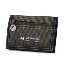 Cartera corta triple para hombre con ventana de identificación...