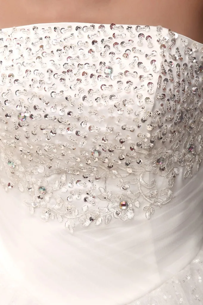 Женское свадебное платье без бретелек кружевное Недорогое Платье с открытой