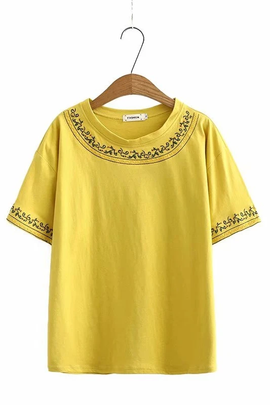 

2021 New Spring Summer Women Female Sexy Polyester Oversize Plus Size t-shirt Brand tShirt Outwear