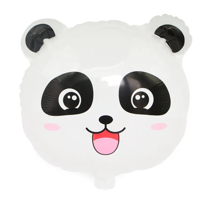 Balloons 1pcs Воздушный шар с пандой воздушные шары на день рождения воздушные шары для праздника украшения на день рождения детский воздушный шар животные черные воздушные шары белый балон - Цвет: Balloons 1pcs