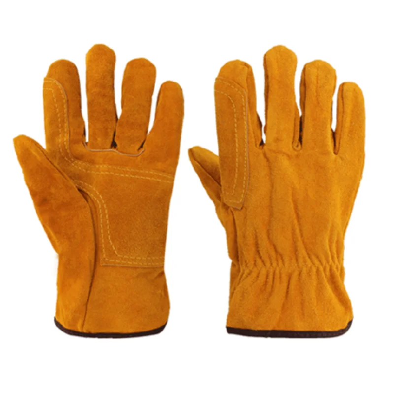 Защитные кожаные рабочие перчатки для водителей мужчин защитные сварки охоты