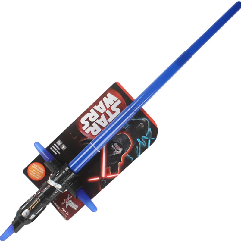 Disney 1 шт. светильник маска меч светодиодные лампы телескопическая Косплей оружие